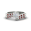 Load image into Gallery viewer, cushion-cut-swirl-channel-diamond-bridal-set-with-ruby-in-white-gold-FDENS4028CUGRUDR-NL-WG.jpg
