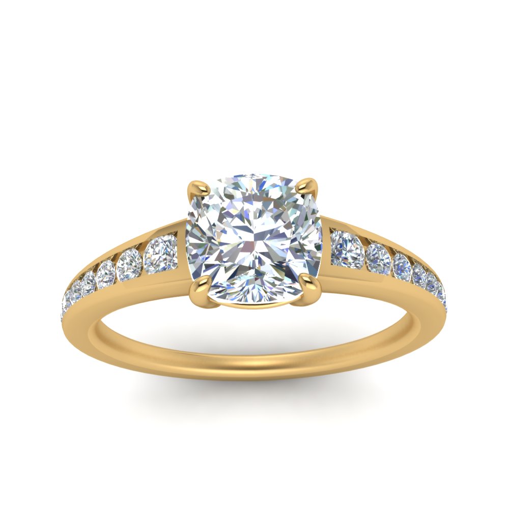cushion-cut-swirl-engraved-channel-accent-diamond-engagement-ring-in-FD122866CUR-NL-YG