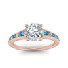 Load image into Gallery viewer, cushion-cut-swirl-engraved-channel-accent-diamond-engagement-ring-with-blue-topaz-in-FD122866CURGICBLTO-NL-RG