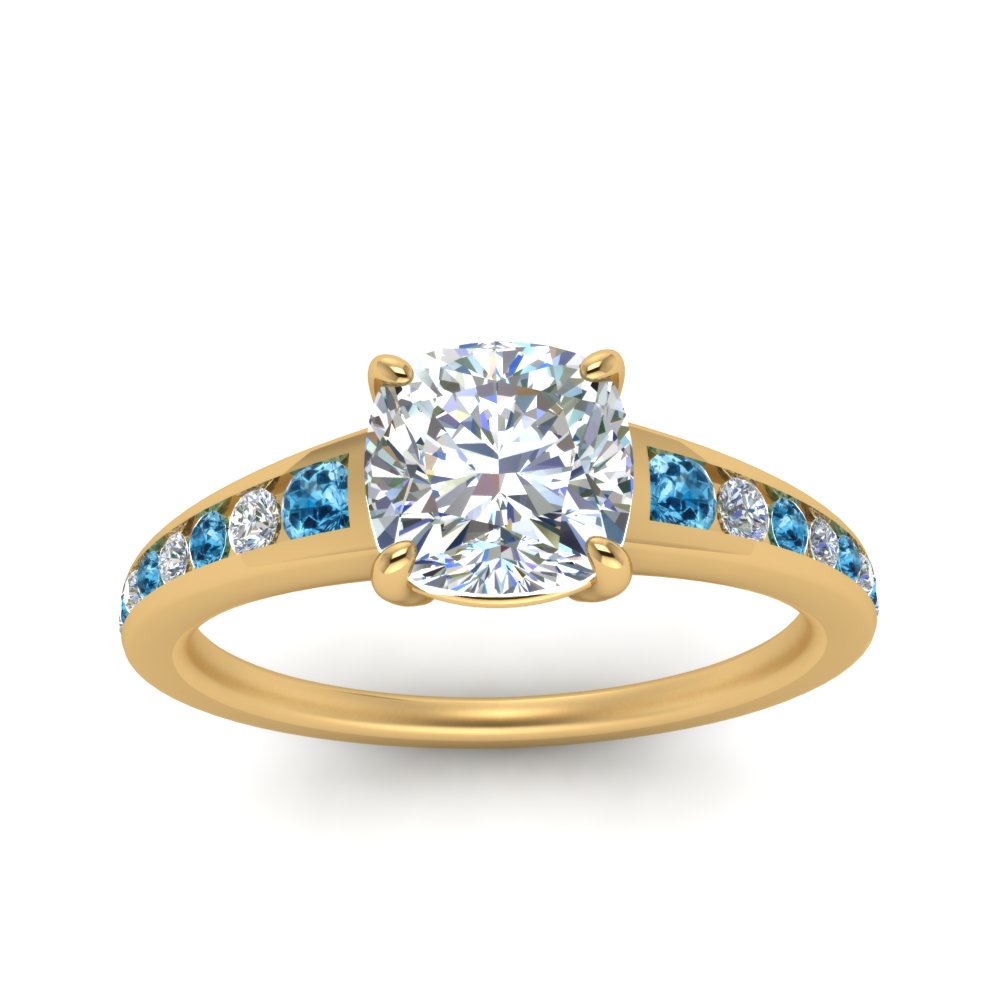 cushion-cut-swirl-engraved-channel-accent-diamond-engagement-ring-with-blue-topaz-in-FD122866CURGICBLTO-NL-YG