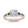 Load image into Gallery viewer, cushion-cut-swirl-engraved-channel-accent-diamond-engagement-ring-with-emerald-in-FD122866CURGEMGR-NL-RG