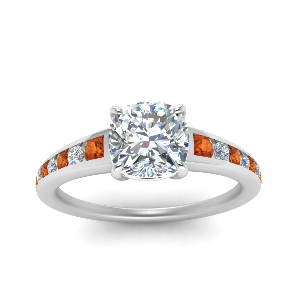 cushion-cut-swirl-engraved-channel-accent-diamond-engagement-ring-with-orange-sapphire-in-FD122866CURGSAOR-NL-WG