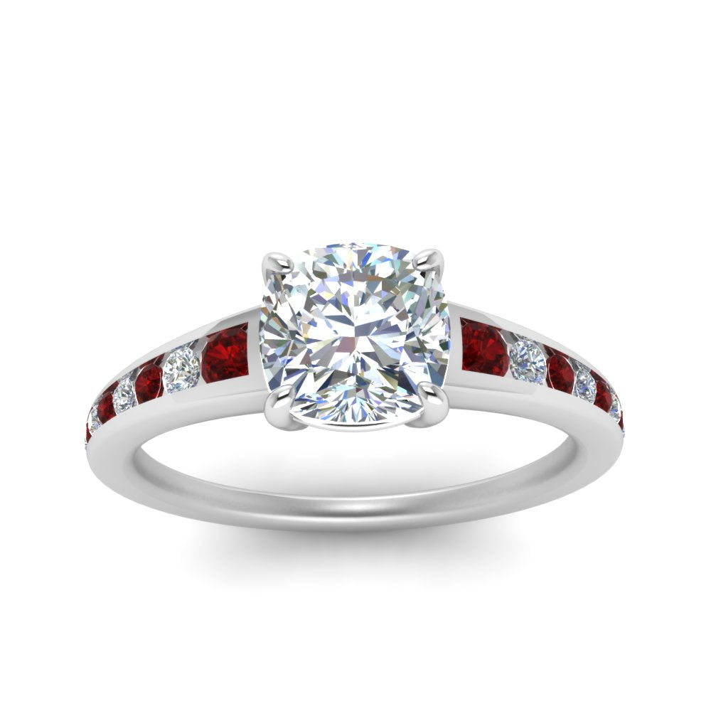 cushion-cut-swirl-engraved-channel-accent-diamond-engagement-ring-with-ruby-in-FD122866CURGRUDR-NL-WG