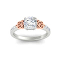 Thumbnail 13 - cushion-cut-synthetic-diamond-two-tone-celtic-engagement-ring-in-white-gold-fdens2255curangle5-nl-wg.jpg