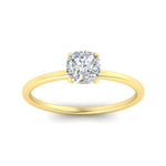 Load image into Gallery viewer, cushion-cut-thin-classic-solitaire-engagement-ring-in-yellow-gold-fdens9358curangle5-nl-yg