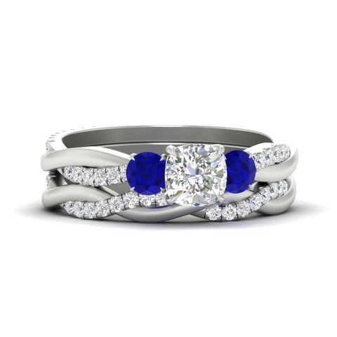 cushion-cut-three-stone-twisted-sapphire-wedding-band-in-white-gold-fdens3301cugsablsleep-nl-wg.jpg
