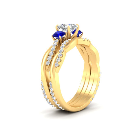 cushion-cut-three-stone-twisted-sapphire-wedding-band-in-yellow-gold-fdens3301cugsablangle2-nl-yg.jpg