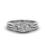 Load image into Gallery viewer, cushion-cut-twisted-diamond-bridal-set-in-14K-white-gold-FD8300CU-NL-WG.jpg
