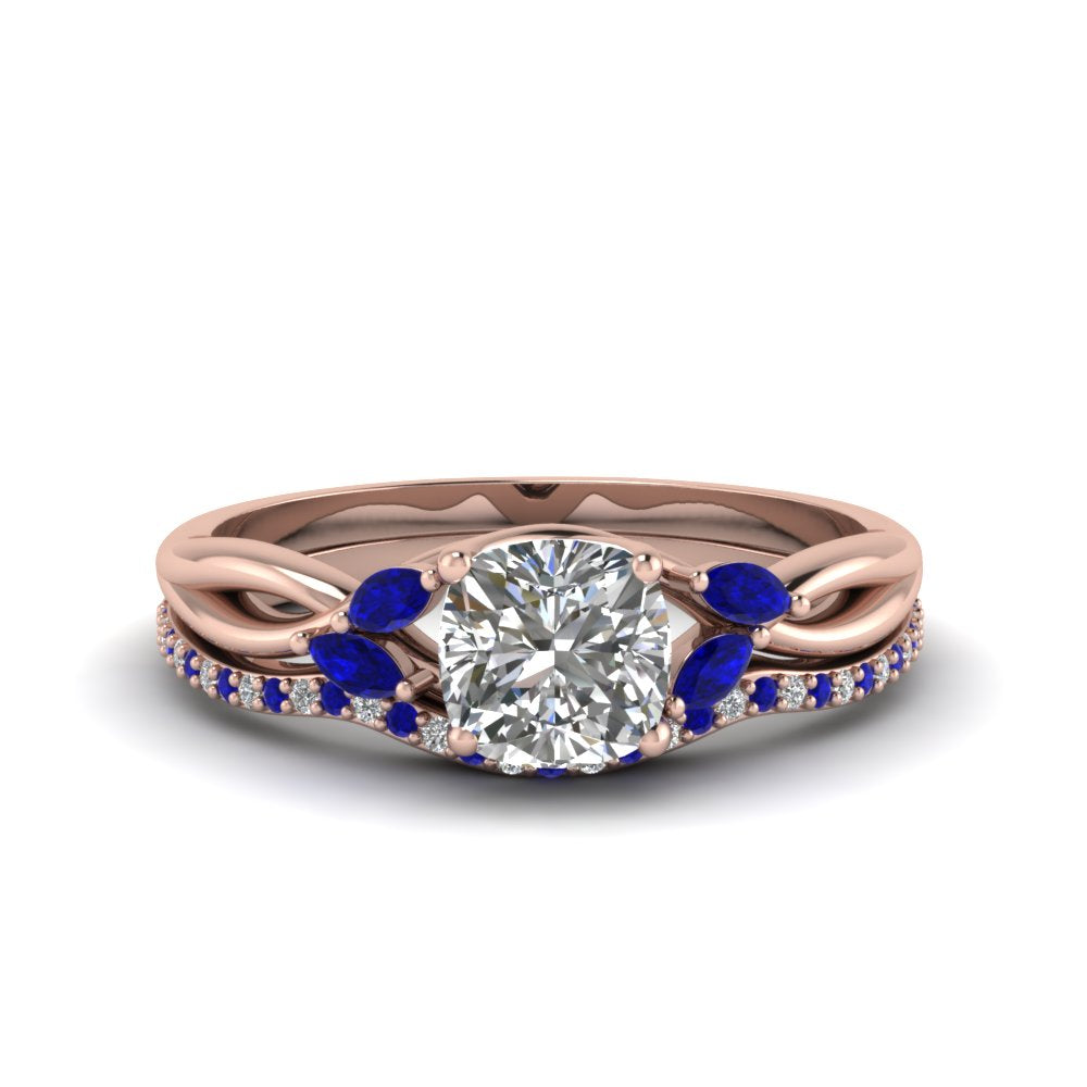 cushion-cut-twisted-diamond-bridal-set-with-blue-sapphire-in-14K-rose-gold-FD8300CUGSABL-NL-RG.jpg