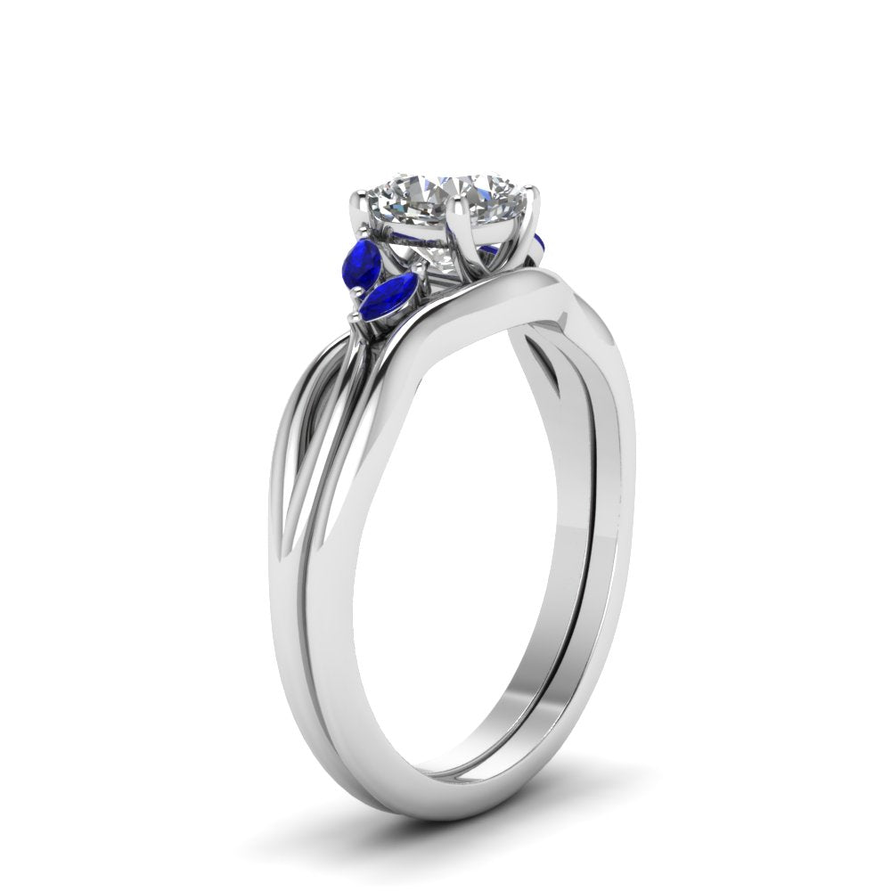 cushion-cut-twisted-diamond-ring-with-matching-curved-band-with-blue-sapphire-in-14K-white-gold-FD8300CUGSABL-NL-WG.jpg