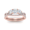 Load image into Gallery viewer, cushion-cut-twisted-floral-prong-diamond-wedding-set-in-rose-gold-FD10257CU-ANGLE5-NL-RG?v=1756359958