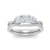 Load image into Gallery viewer, cushion-cut-twisted-floral-prong-diamond-wedding-set-in-white-gold-FD10257CU-ANGLE5-NL-WG?v=1756359958