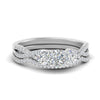 Load image into Gallery viewer, cushion-cut-twisted-floral-prong-diamond-wedding-set-in-white-gold-FD10257CU-NL-WG?v=1756359958