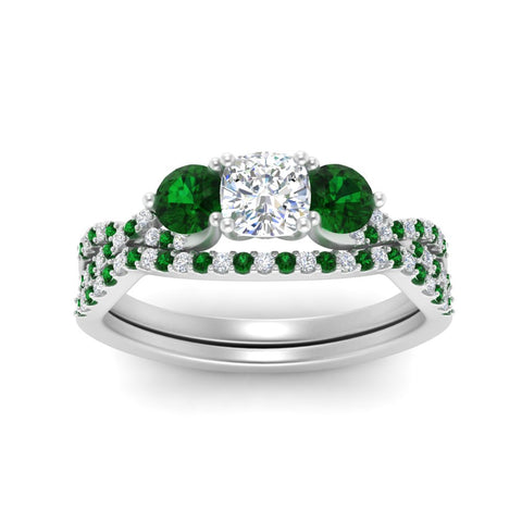 cushion-cut-twisted-floral-prong-emerald-wedding-set-in-white-gold-FD10257CUGEMGR-ANGLE5-NL-WG?v=1756359958