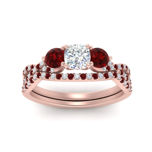 cushion-cut-twisted-floral-prong-ruby-wedding-set-in-rose-gold-FD10257CUGRUDR-ANGLE5-NL-RG?v=1756359958
