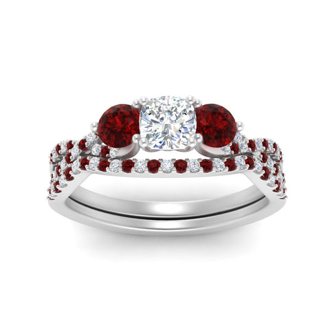cushion-cut-twisted-floral-prong-ruby-wedding-set-in-white-gold-FD10257CUGRUDR-ANGLE5-NL-WG?v=1756359958