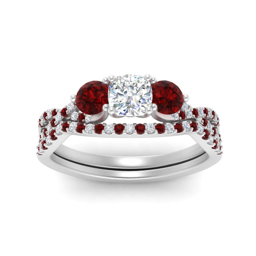 cushion-cut-twisted-floral-prong-ruby-wedding-set-in-white-gold-FD10257CUGRUDR-ANGLE5-NL-WG?v=1756359958