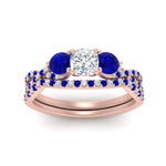 Load image into Gallery viewer, cushion-cut-twisted-floral-prong-sapphire-wedding-set-in-rose-gold-FD10257CUGSABL-ANGLE5-NL-RG_620e8386-f9cb-4969-8293-2cf3354ed413?v=1756360108