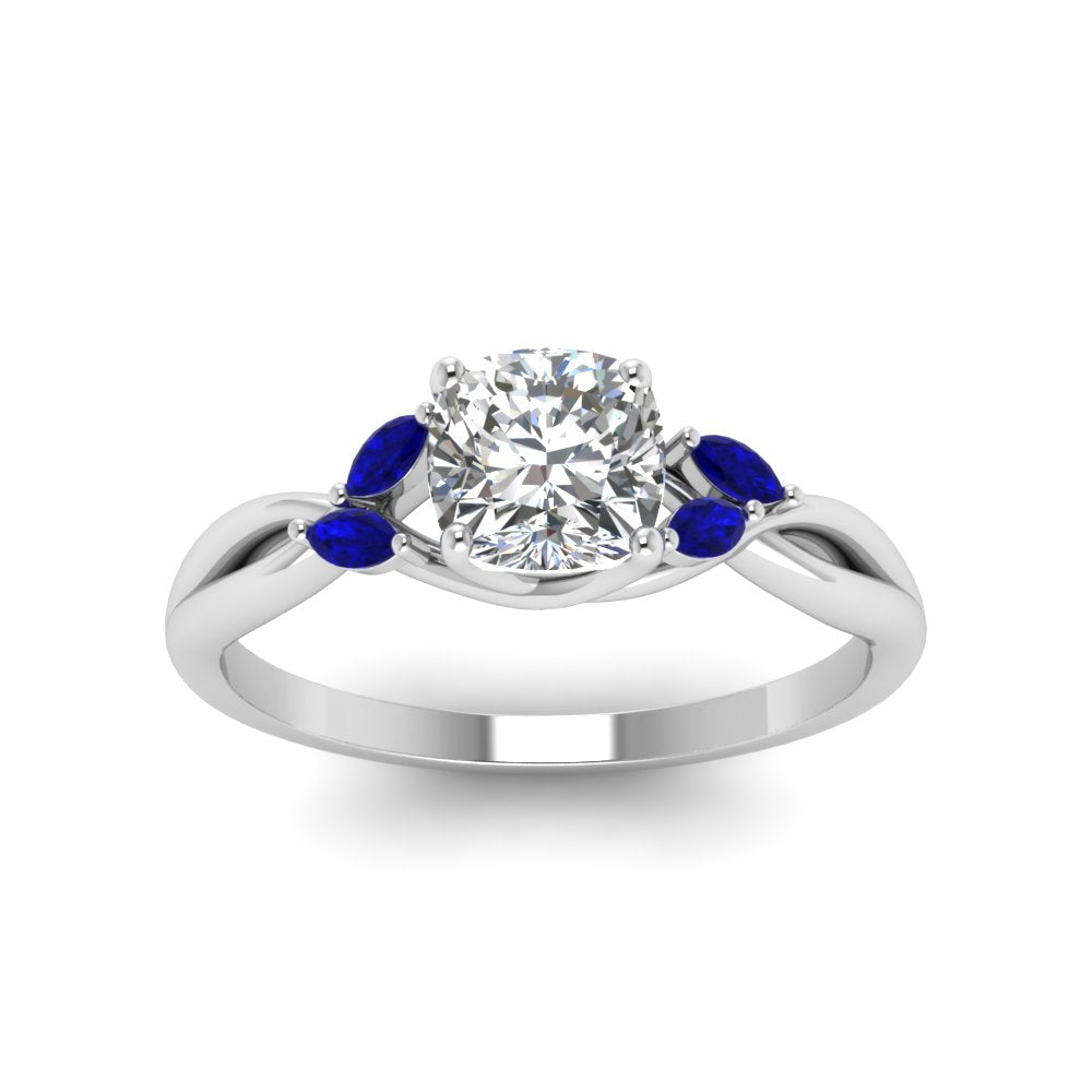 cushion-cut-twisted-petal-diamond-engagement-ring-with-blue-sapphire-in-14K-white-gold-FD8300CURGSABL-NL-WG.jpg