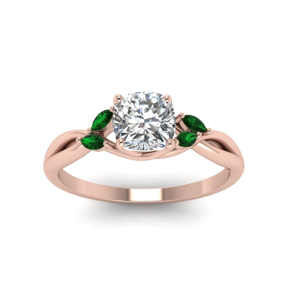 cushion-cut-twisted-petal-diamond-engagement-ring-with-emerald-in-14K-rose-gold-FD8300CURGEMGR-NL-RG.jpg