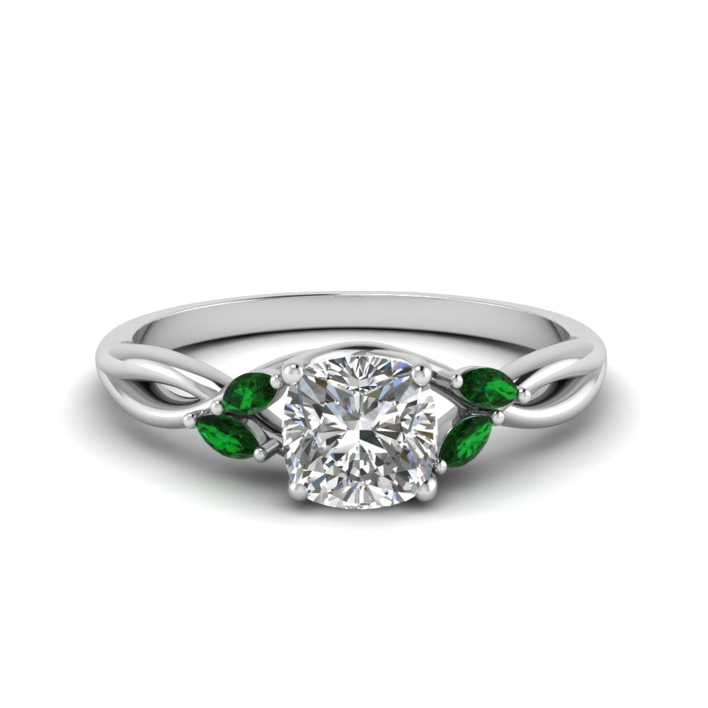 cushion-cut-twisted-petal-diamond-engagement-ring-with-emerald-in-14K-white-gold-FD8300CURGEMGR-NL-WG.jpg