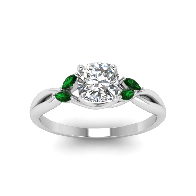 cushion-cut-twisted-petal-diamond-engagement-ring-with-emerald-in-14K-white-gold-FD8300CURGEMGR-NL-WG.jpg