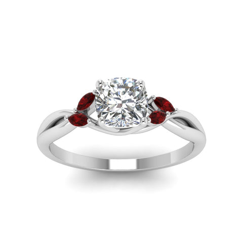 cushion-cut-twisted-petal-diamond-engagement-ring-with-ruby-in-14K-white-gold-FD8300CURGRUDR-NL-WG.jpg