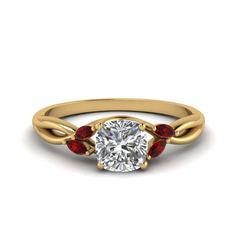 cushion-cut-twisted-petal-diamond-engagement-ring-with-ruby-in-14K-yellow-gold-FD8300CURGRUDR-NL-YG.jpg