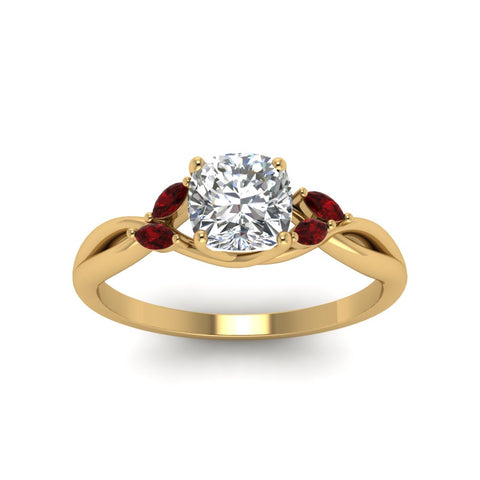 cushion-cut-twisted-petal-diamond-engagement-ring-with-ruby-in-14K-yellow-gold-FD8300CURGRUDR-NL-YG.jpg
