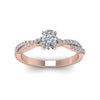Load image into Gallery viewer, cushion-cut-twisted-vine-diamond-engagement-ring-for-women-in-14K-rose-gold-FD8233CUR-NL-RG.jpg