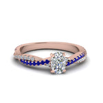Load image into Gallery viewer, cushion-cut-twisted-vine-diamond-engagement-ring-for-women-with-blue-sapphire-in-14K-rose-gold-FD8233CURGSABL-NL-RG.jpg
