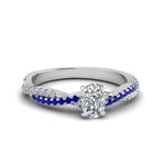 Load image into Gallery viewer, cushion-cut-twisted-vine-diamond-engagement-ring-for-women-with-blue-sapphire-in-14K-white-gold-FD8233CURGSABL-NL-WG.jpg
