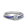 Load image into Gallery viewer, cushion-cut-twisted-vine-diamond-engagement-ring-for-women-with-blue-sapphire-in-14K-white-gold-FD8233CURGSABL-NL-WG.jpg