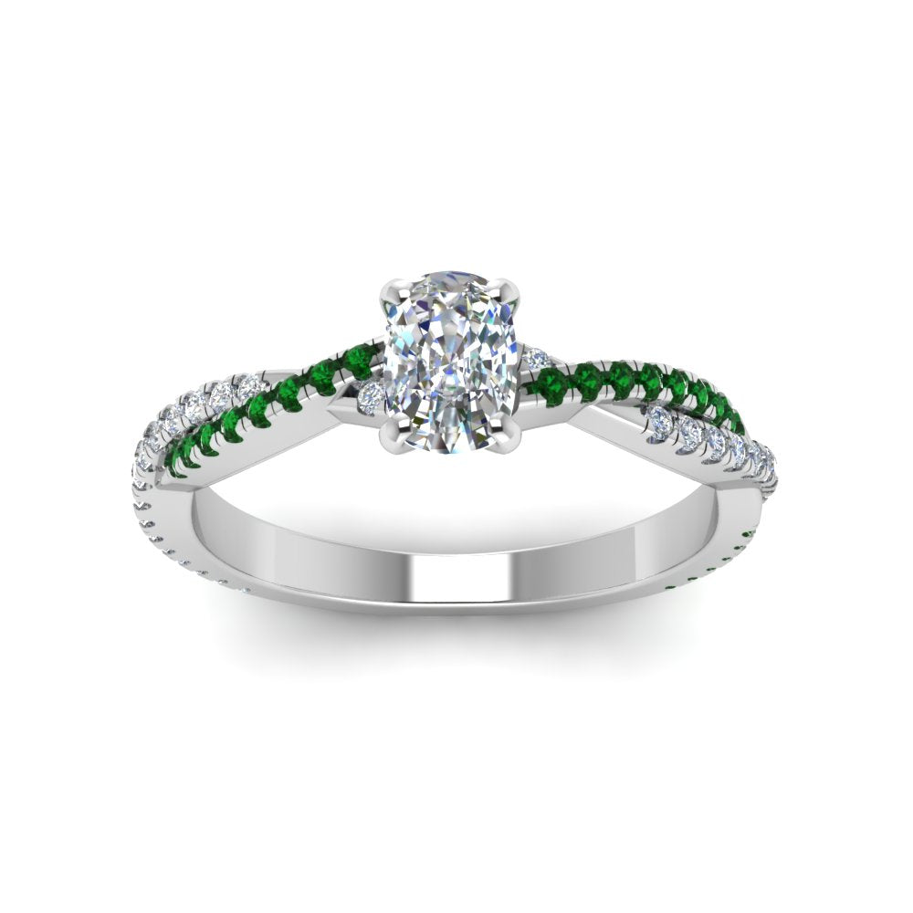 cushion-cut-twisted-vine-diamond-engagement-ring-for-women-with-emerald-in-14K-white-gold-FD8233CURGEMGR-NL-WG.jpg