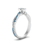 Load image into Gallery viewer, cushion-cut-twisted-vine-diamond-engagement-ring-for-women-with-ice-blue-topaz-in-14K-white-gold-FD8233CURGICBLTO-NL-WG.jpg
