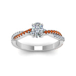 Load image into Gallery viewer, cushion-cut-twisted-vine-diamond-engagement-ring-for-women-with-orange-sapphire-in-14K-white-gold-FD8233CURGSAOR-NL-WG.jpg
