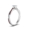 Load image into Gallery viewer, cushion-cut-twisted-vine-diamond-engagement-ring-for-women-with-ruby-in-14K-white-gold-FD8233CURGRUDR-NL-WG.jpg