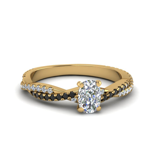 cushion-cut-twisted-vine-engagement-ring-for-women-with-black-diamond-in-14K-yellow-gold-FD8233CURGBLACK-NL-YG.jpg