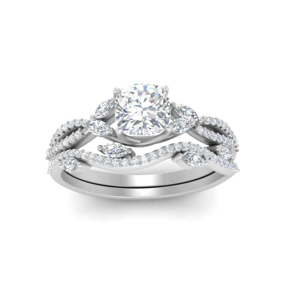 cushion-cut-twisted-vine-luxury-diamond-bridal-ring-set-in-white-gold-FDENR3211CUANGLE3-NL-WG
