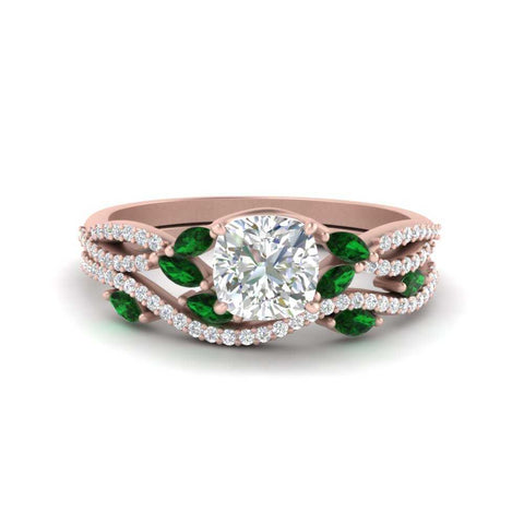cushion-cut-twisted-vine-luxury-emerald-bridal-ring-set-in-rose-gold-FDENR3211CUGEMGRANGLE3-NL-RG