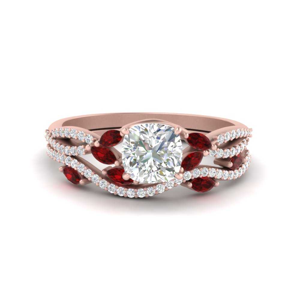 cushion-cut-twisted-vine-luxury-ruby-bridal-ring-set-in-rose-gold-FDENR3211CUGRUDRANGLE3-NL-RG