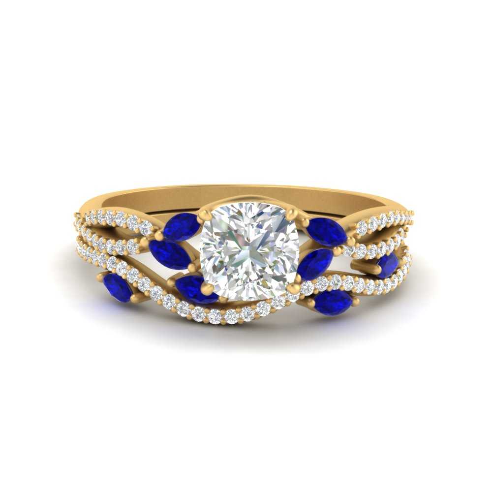 cushion-cut-twisted-vine-luxury-sapphire-bridal-ring-set-in-yellow-gold-FDENR3211CUGSABLANGLE3-NL-YG
