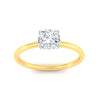 Load image into Gallery viewer, cushion-cut-two-tone-1.5-mm-comfort-fit-solitaire-ring-in-yellow-gold-fdens11590curangle5-1.50mm-nl-yg_c7eea730-c7fa-4015-84cd-e617b0f59353?v=1758104207