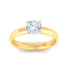 Load image into Gallery viewer, cushion-cut-two-tone-3-mm-comfort-fit-solitaire-ring-in-yellow-gold-fdens11590curangle5-3.00mm-nl-yg_cb2d04d3-4bdb-4eb3-9020-5e2e6a09978d?v=1758168276