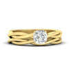 Load image into Gallery viewer, cushion-cut-vine-inspired-solitaire-bridal-ring-set-in-yellow-gold-fdens8252cusleep-nl-yg.jpg?v=1767085709