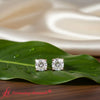 Load image into Gallery viewer, cushion-diamond-basket-stud-earring-1-carat-in-rose-gold-fdear10411cu-fancy-nl-rg
