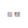 Load image into Gallery viewer, Cushion Diamond Basket Stud Earring