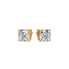 Load image into Gallery viewer, Cushion Diamond Basket Stud Earring