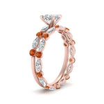 Load image into Gallery viewer, cushion-orange-sapphire-floating-marquise-accent-ring-with-eternity-wedding-band-in-rose-gold-FDEWB9398CUGSAORANGEL2-NL-RG_eeee17a6-751e-40f6-81f3-74e98d647716.jpg?v=1758801903
