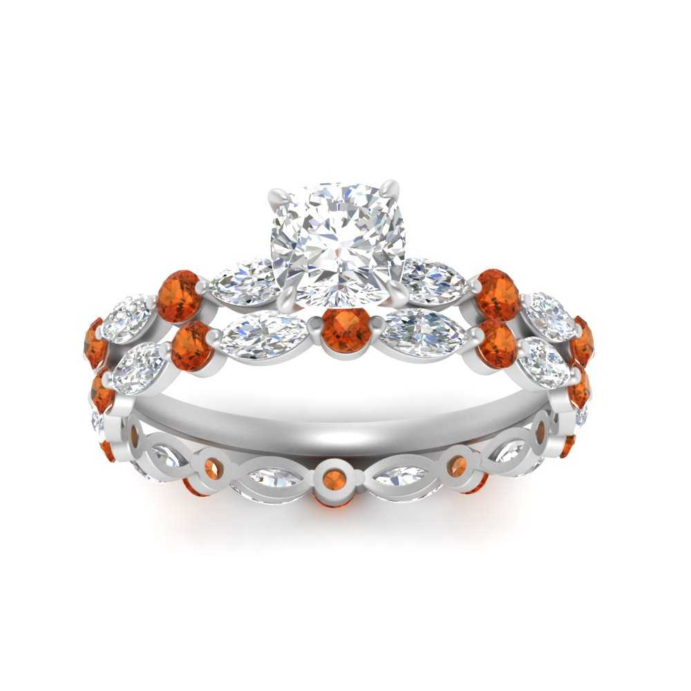 cushion-orange-sapphire-floating-marquise-accent-ring-with-eternity-wedding-band-in-white-gold-FDEWB9398CUGSAORANGLE5-NL-WG.jpg?v=1758802010